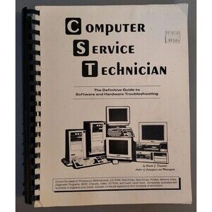 Vintage Computer Service Technician Manual 1999 Ronald Dugrenier 90s PC Hardware